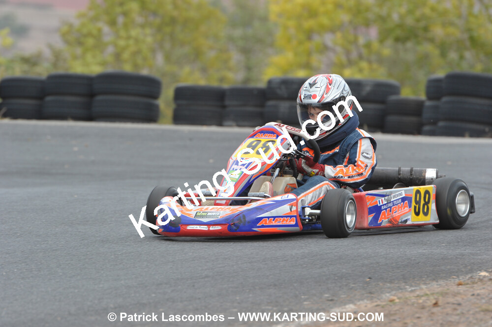03/10/2010 : 4ème manche du Championnat du Sud 2010 à Belmont sur Rance (photos Patrick Lascombes) 2010 — karting
