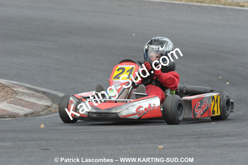 03/10/2010 : 4ème manche du Championnat du Sud 2010 à Belmont sur Rance (photos Patrick Lascombes) 2010 — karting