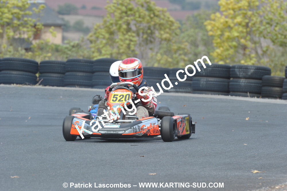 03/10/2010 : 4ème manche du Championnat du Sud 2010 à Belmont sur Rance (photos Patrick Lascombes) 2010 — karting