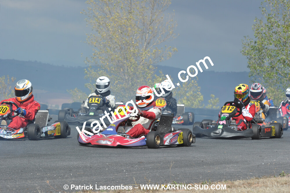 03/10/2010 : 4ème manche du Championnat du Sud 2010 à Belmont sur Rance (photos Patrick Lascombes) 2010 — karting