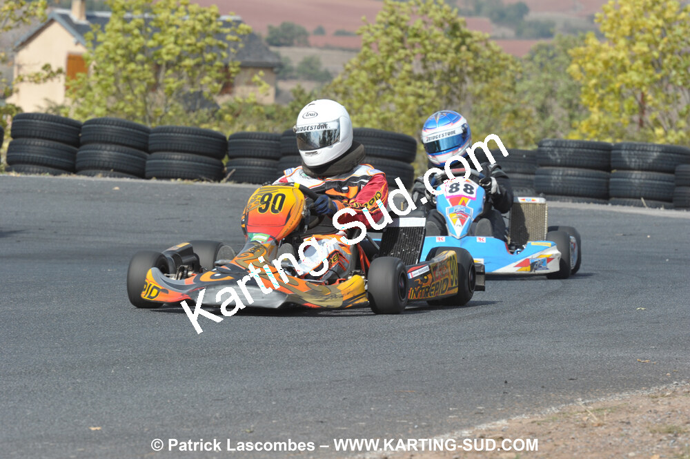 03/10/2010 : 4ème manche du Championnat du Sud 2010 à Belmont sur Rance (photos Patrick Lascombes) 2010 — karting