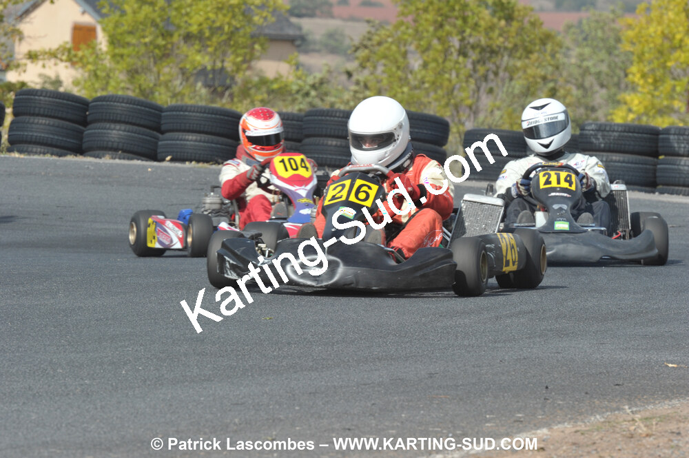03/10/2010 : 4ème manche du Championnat du Sud 2010 à Belmont sur Rance (photos Patrick Lascombes) 2010 — karting