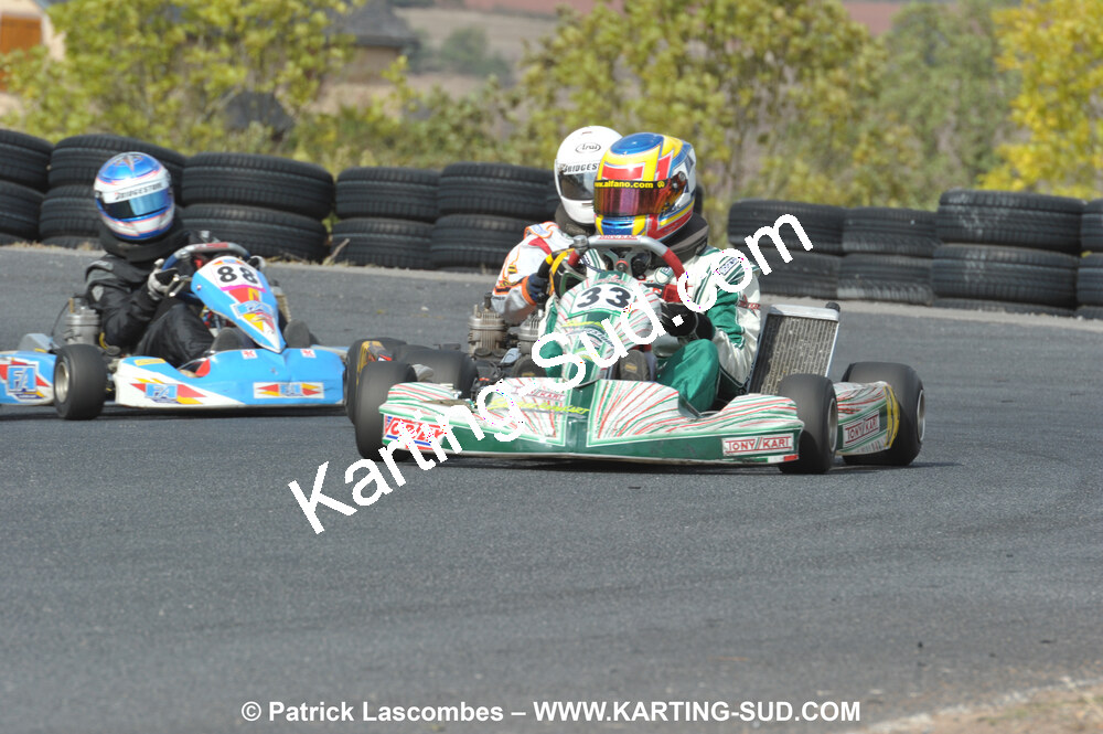 03/10/2010 : 4ème manche du Championnat du Sud 2010 à Belmont sur Rance (photos Patrick Lascombes) 2010 — karting
