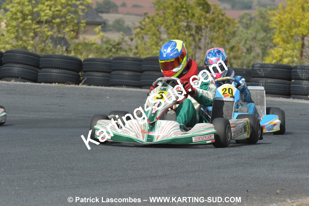 03/10/2010 : 4ème manche du Championnat du Sud 2010 à Belmont sur Rance (photos Patrick Lascombes) 2010 — karting