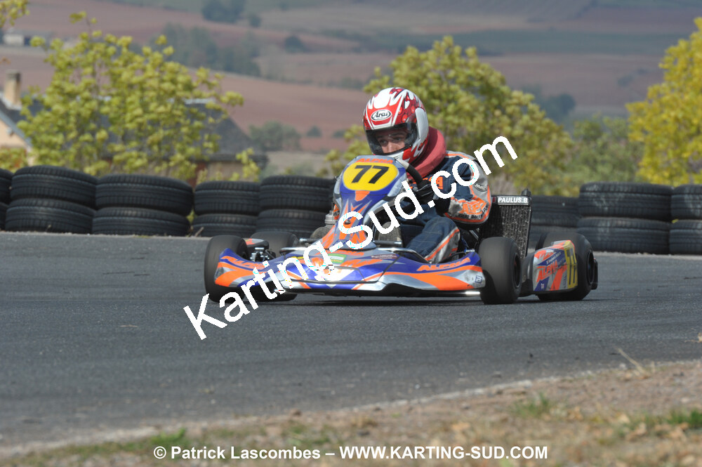 03/10/2010 : 4ème manche du Championnat du Sud 2010 à Belmont sur Rance (photos Patrick Lascombes) 2010 — karting