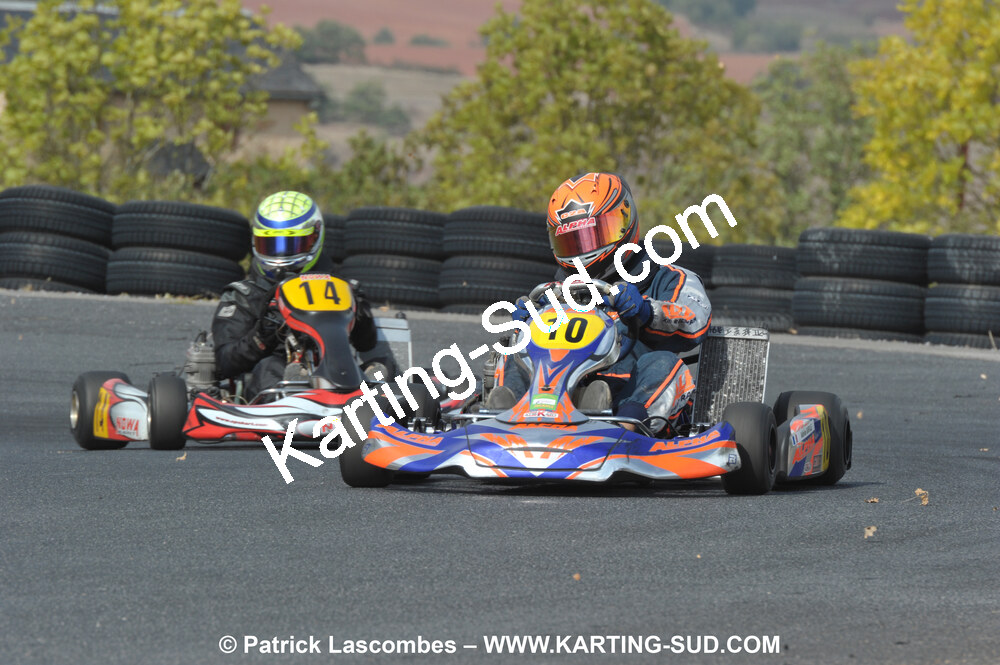 03/10/2010 : 4ème manche du Championnat du Sud 2010 à Belmont sur Rance (photos Patrick Lascombes) 2010 — karting