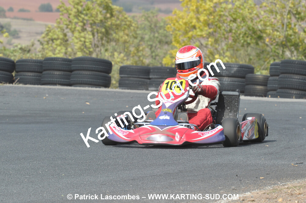 03/10/2010 : 4ème manche du Championnat du Sud 2010 à Belmont sur Rance (photos Patrick Lascombes) 2010 — karting