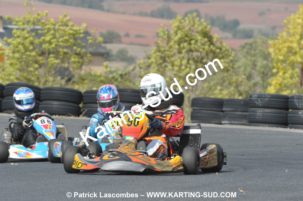 03/10/2010 : 4ème manche du Championnat du Sud 2010 à Belmont sur Rance (photos Patrick Lascombes) 2010 — karting