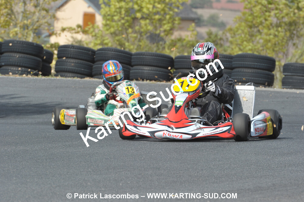 03/10/2010 : 4ème manche du Championnat du Sud 2010 à Belmont sur Rance (photos Patrick Lascombes) 2010 — karting