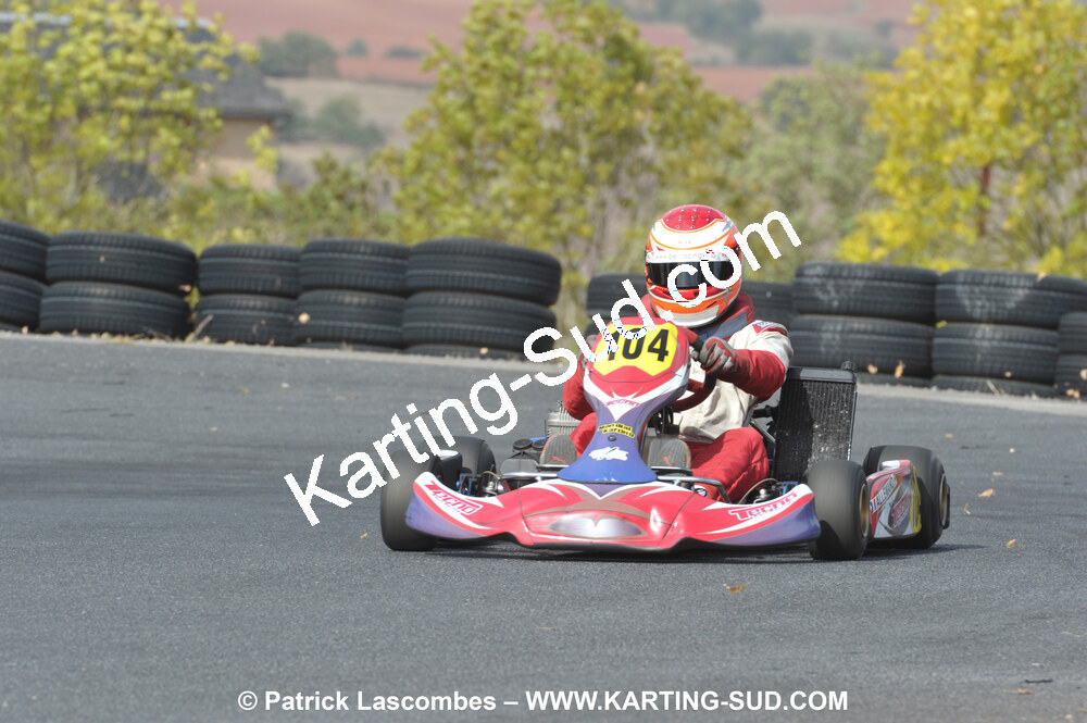 03/10/2010 : 4ème manche du Championnat du Sud 2010 à Belmont sur Rance (photos Patrick Lascombes) 2010 — karting