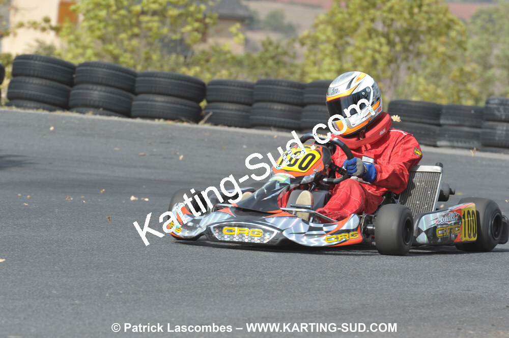 03/10/2010 : 4ème manche du Championnat du Sud 2010 à Belmont sur Rance (photos Patrick Lascombes) 2010 — karting