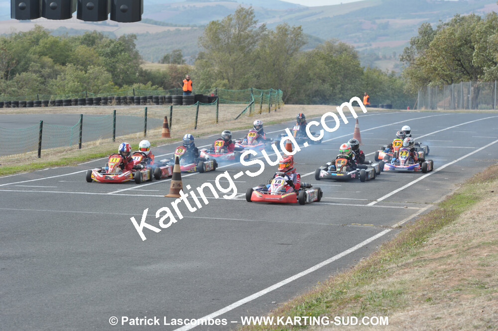 03/10/2010 : 4ème manche du Championnat du Sud 2010 à Belmont sur Rance (photos Patrick Lascombes) 2010 — karting