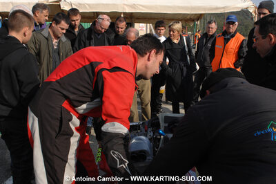 24/10/2010 : 2ème manche du Trophée Vincent Sanchez à Lavelanet (photos Antoine Camblor) 2010 — karting