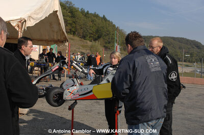 24/10/2010 : 2ème manche du Trophée Vincent Sanchez à Lavelanet (photos Antoine Camblor) 2010 — karting