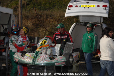 24/10/2010 : 2ème manche du Trophée Vincent Sanchez à Lavelanet (photos Antoine Camblor) 2010 — karting