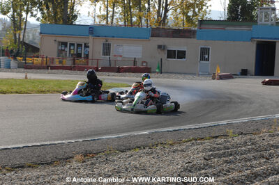 24/10/2010 : 2ème manche du Trophée Vincent Sanchez à Lavelanet (photos Antoine Camblor) 2010 — karting