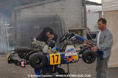 24/10/2010 : 2ème manche du Trophée Vincent Sanchez à Lavelanet (photos Antoine Camblor) 2010 — karting