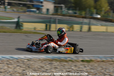 24/10/2010 : 2ème manche du Trophée Vincent Sanchez à Lavelanet (photos Antoine Camblor) 2010 — karting