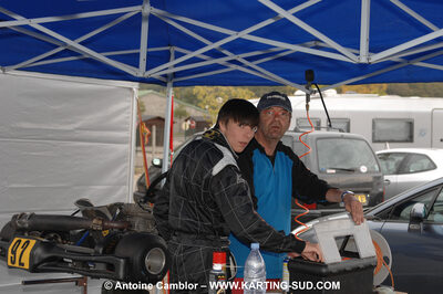 24/10/2010 : 2ème manche du Trophée Vincent Sanchez à Lavelanet (photos Antoine Camblor) 2010 — karting
