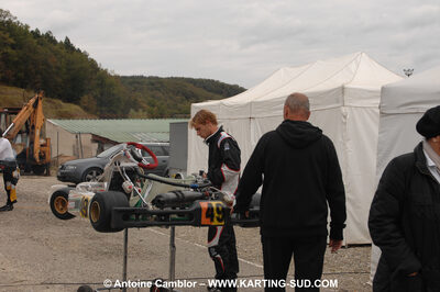24/10/2010 : 2ème manche du Trophée Vincent Sanchez à Lavelanet (photos Antoine Camblor) 2010 — karting