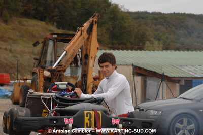 24/10/2010 : 2ème manche du Trophée Vincent Sanchez à Lavelanet (photos Antoine Camblor) 2010 — karting