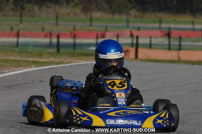 24/10/2010 : 2ème manche du Trophée Vincent Sanchez à Lavelanet (photos Antoine Camblor) 2010 — karting