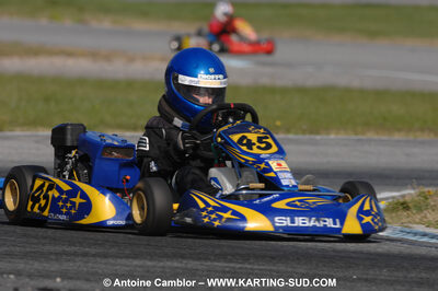 24/10/2010 : 2ème manche du Trophée Vincent Sanchez à Lavelanet (photos Antoine Camblor) 2010 — karting