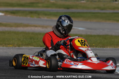 24/10/2010 : 2ème manche du Trophée Vincent Sanchez à Lavelanet (photos Antoine Camblor) 2010 — karting