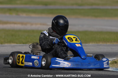 24/10/2010 : 2ème manche du Trophée Vincent Sanchez à Lavelanet (photos Antoine Camblor) 2010 — karting
