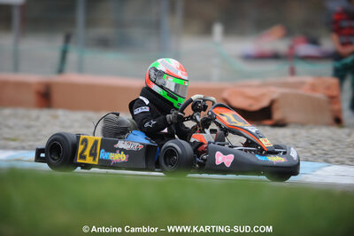 24/10/2010 : 2ème manche du Trophée Vincent Sanchez à Lavelanet (photos Antoine Camblor) 2010 — karting