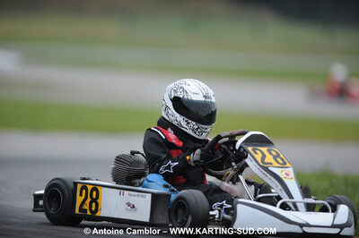 24/10/2010 : 2ème manche du Trophée Vincent Sanchez à Lavelanet (photos Antoine Camblor) 2010 — karting