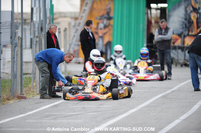 24/10/2010 : 2ème manche du Trophée Vincent Sanchez à Lavelanet (photos Antoine Camblor) 2010 — karting