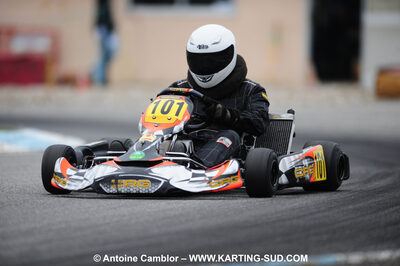 24/10/2010 : 2ème manche du Trophée Vincent Sanchez à Lavelanet (photos Antoine Camblor) 2010 — karting
