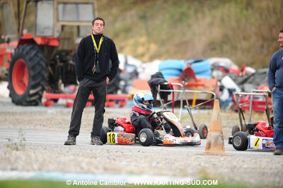 24/10/2010 : 2ème manche du Trophée Vincent Sanchez à Lavelanet (photos Antoine Camblor) 2010 — karting
