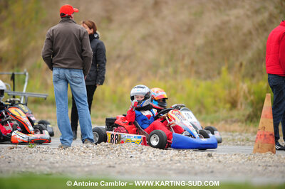 24/10/2010 : 2ème manche du Trophée Vincent Sanchez à Lavelanet (photos Antoine Camblor) 2010 — karting