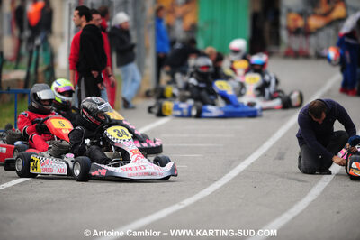 24/10/2010 : 2ème manche du Trophée Vincent Sanchez à Lavelanet (photos Antoine Camblor) 2010 — karting