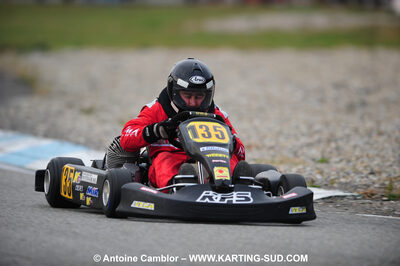 24/10/2010 : 2ème manche du Trophée Vincent Sanchez à Lavelanet (photos Antoine Camblor) 2010 — karting