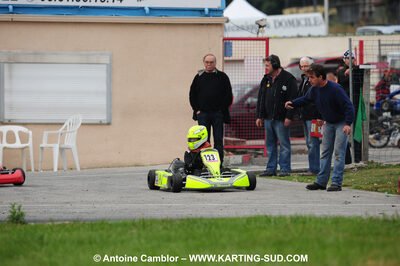 24/10/2010 : 2ème manche du Trophée Vincent Sanchez à Lavelanet (photos Antoine Camblor) 2010 — karting