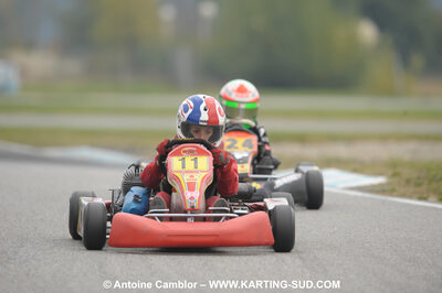 24/10/2010 : 2ème manche du Trophée Vincent Sanchez à Lavelanet (photos Antoine Camblor) 2010 — karting