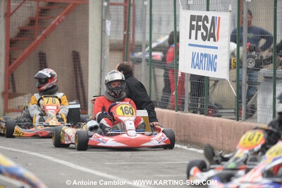 24/10/2010 : 2ème manche du Trophée Vincent Sanchez à Lavelanet (photos Antoine Camblor) 2010 — karting