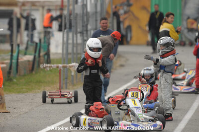 24/10/2010 : 2ème manche du Trophée Vincent Sanchez à Lavelanet (photos Antoine Camblor) 2010 — karting