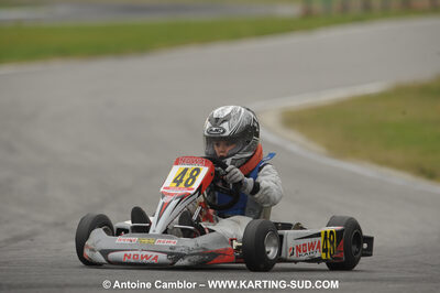 24/10/2010 : 2ème manche du Trophée Vincent Sanchez à Lavelanet (photos Antoine Camblor) 2010 — karting