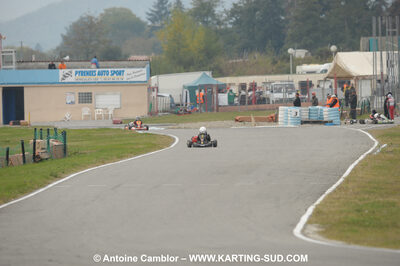24/10/2010 : 2ème manche du Trophée Vincent Sanchez à Lavelanet (photos Antoine Camblor) 2010 — karting