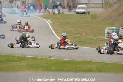 24/10/2010 : 2ème manche du Trophée Vincent Sanchez à Lavelanet (photos Antoine Camblor) 2010 — karting