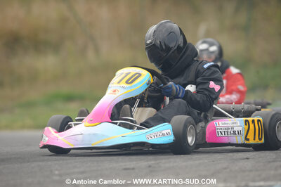 24/10/2010 : 2ème manche du Trophée Vincent Sanchez à Lavelanet (photos Antoine Camblor) 2010 — karting
