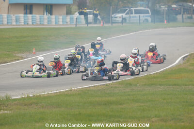 24/10/2010 : 2ème manche du Trophée Vincent Sanchez à Lavelanet (photos Antoine Camblor) 2010 — karting