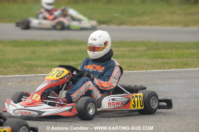 24/10/2010 : 2ème manche du Trophée Vincent Sanchez à Lavelanet (photos Antoine Camblor) 2010 — karting