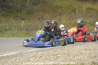 24/10/2010 : 2ème manche du Trophée Vincent Sanchez à Lavelanet (photos Antoine Camblor) 2010 — karting