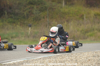24/10/2010 : 2ème manche du Trophée Vincent Sanchez à Lavelanet (photos Antoine Camblor) 2010 — karting