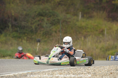 24/10/2010 : 2ème manche du Trophée Vincent Sanchez à Lavelanet (photos Antoine Camblor) 2010 — karting